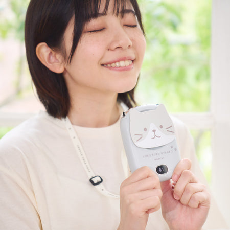 ふくふくにゃんこ 3WAYハンズフリーファン
